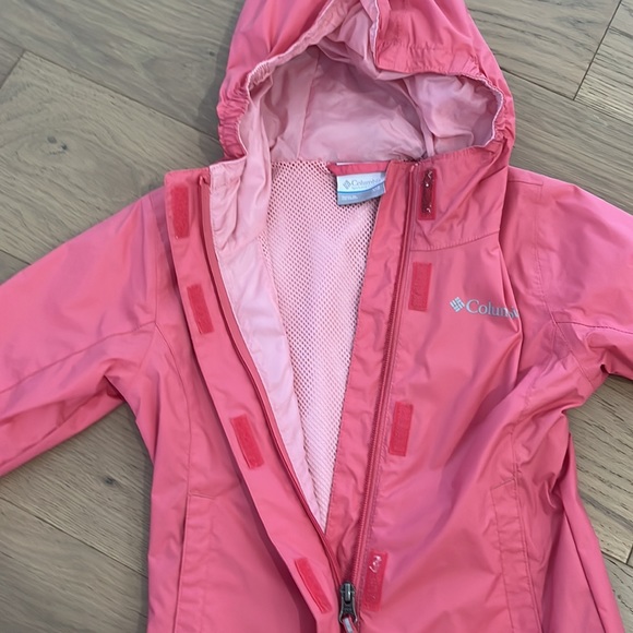 EUC Toddler Girls Columbia Raincoat XXS(4-5) - Picture 2 of 5